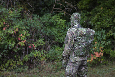 ConCamo Green Backpack Cover 30L