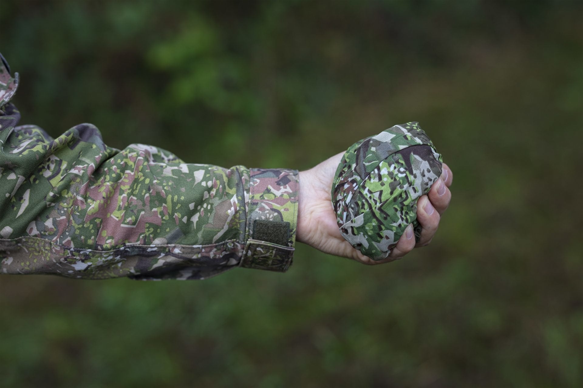 Housse de sac à dos ConCamo verte 60L