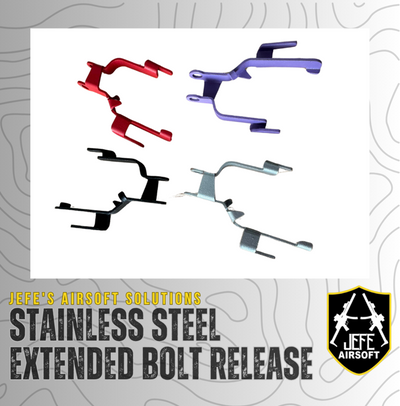 Extended Stainless Steel Bolt Release - Violet