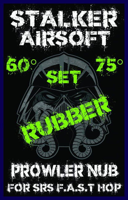 Picots en caoutchouc SRS Prowler 60°+75° (jeu)