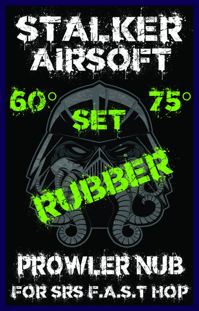 Picots en caoutchouc SRS Prowler 60°+75° (jeu)