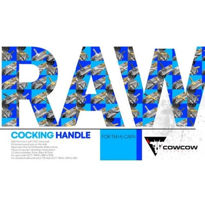 RAW Cocking Handle Open A - Gold