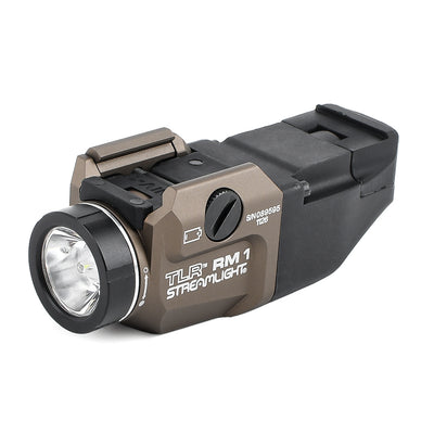 T RM 1 Rail Mounted Tacticial Ligting System - DE (LOGO)