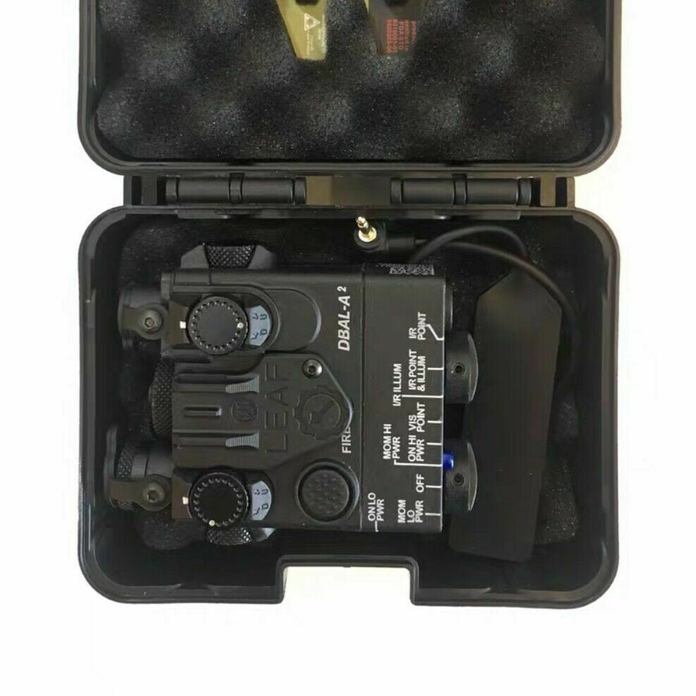Tactical PEQ DBAL-A2 Aiming Devices (Blue Laser & White Light ) - Polymer