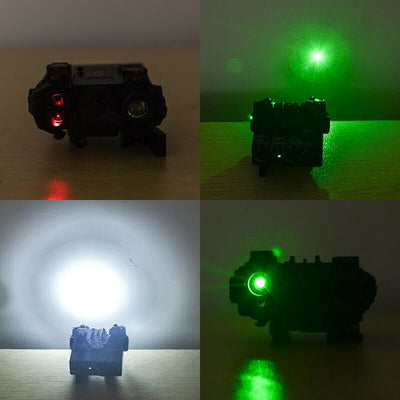 Taktische PEQ DBAL-A2 Zielvorrichtungen (Grün + IR-Laser + Weißlicht)