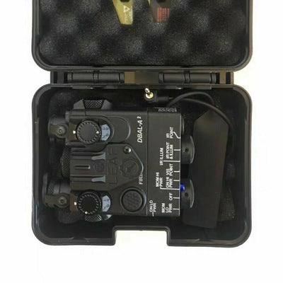Tactical PEQ DBAL-A2 Aiming Devices (IR Laser & Blue Laser & White Light ) - Polymer