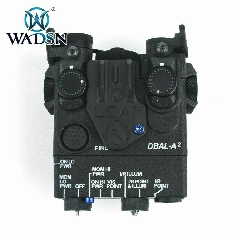 Tactical PEQ DBAL-A2 Aiming Devices (IR Laser & Red Laser & White Light ) - Polymer
