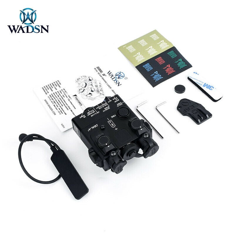 Tactical PEQ DBAL-A2 Aiming Devices (Green + IR Laser + White Light)