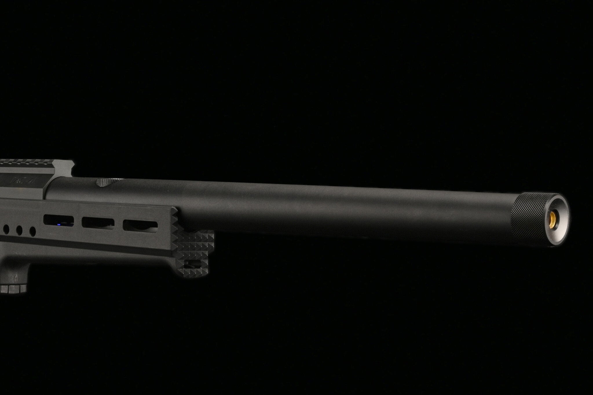 TAC-41L Bolt Action Rifle, Lite chassis, no stock, Black