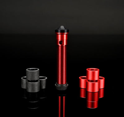 TAC 41 Variable Mass Piston (Red) + Piston Cup NBR 70 (Black)