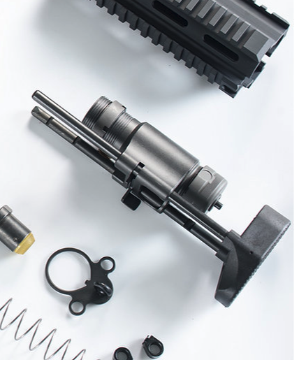 Crosse télescopique 416C pour MWS / MTR Tokyo Marui - Entièrement usinée CNC