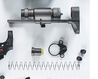 416C Collapsible Stock for MWS / MTR Tokyo Marui - Full CNC