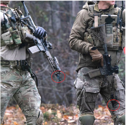 Tornado Tracer Silencer - AR15/M4/416 Ver. Black (TRACER)