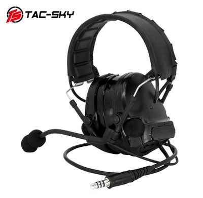 Comtac III Headset (Silicone Earmuffs) - Black