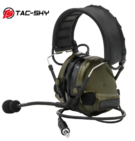 Casque Comtac III (coussinets d'oreille en silicone) - OD