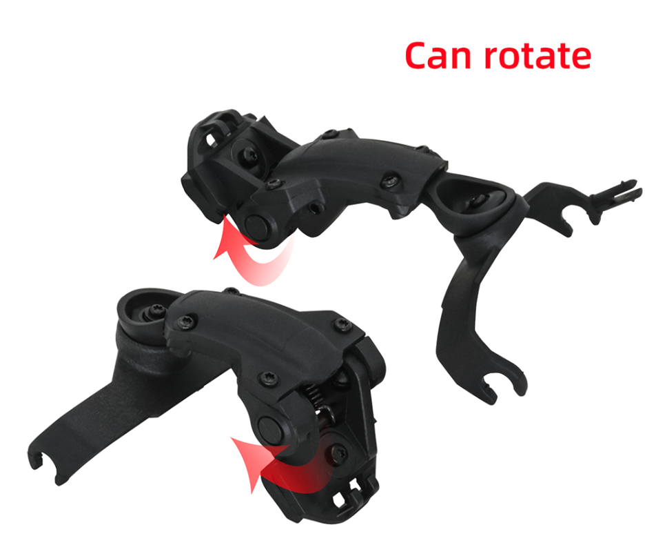 Adaptateur de fixation pour casque ARC - Noir