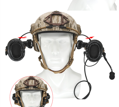 Adaptateur de fixation pour casque ARC - Noir