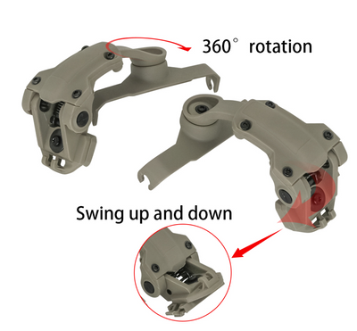 ARC Helmet Mount Adapter - FDE