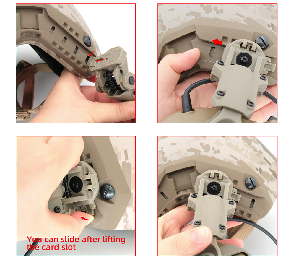 Adaptateur de fixation pour casque ARC - FDE