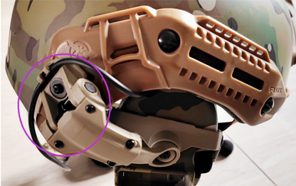 MTEK Helmet Mount Adapter - FDE