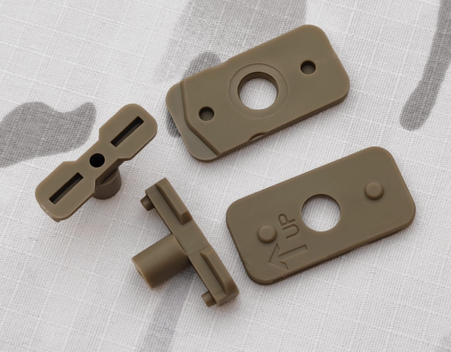 MTEK Helmet Mount Adapter - FDE