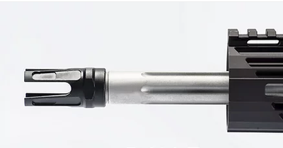 Stainleess Manica Flat Bezel Flash Hider 14mm - CCW