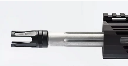 Stainleess Manica Flat Bezel Flash Hider 14mm - CCW