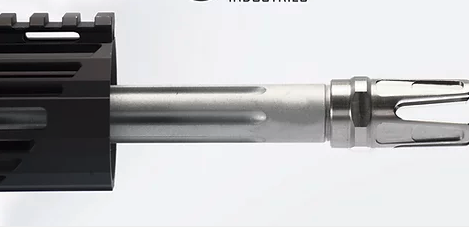 Stainleess Manica Flat Bezel Flash Hider 14mm - CCW
