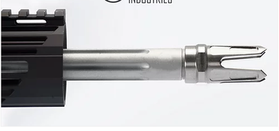 Cache-flammes Manica Strike en acier inoxydable 14 mm - CCW 