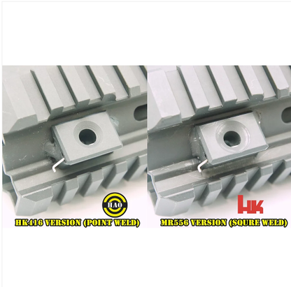 HK 416N Quad Rail 10.5" - Oliver Green