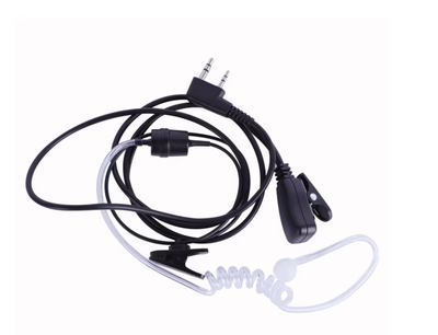 Loud Air Tube Radio Headset K type - Security