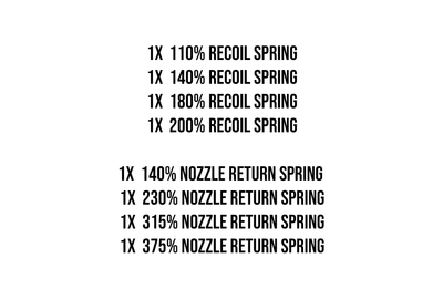 AAP-01 Ultimate Spring Set (8-Springs)
