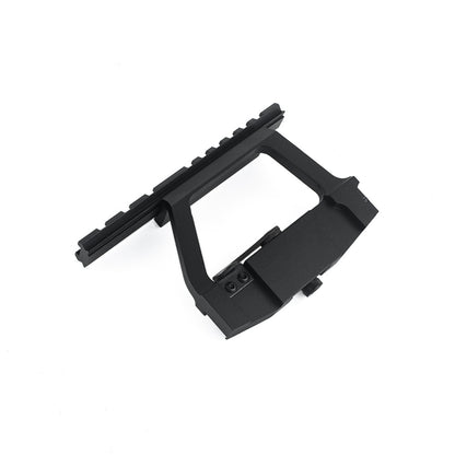 CNC AK47 / 74 Side Rail Scope QD Mount - Black