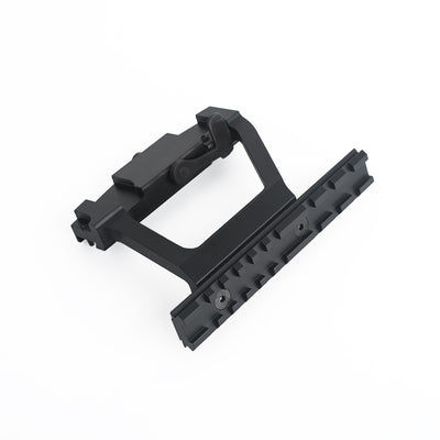 Montage QD pour lunette de visée sur rail latéral CNC AK47/74 - Noir