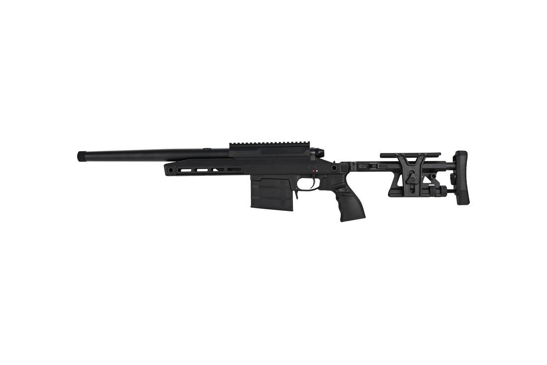 TAC-41-A2 Bolt Action Rifle,  aluminium chassis & aluminium stock, Black