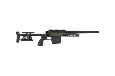 TAC-41-A2 Bolt Action Rifle, aluminium chassis & aluminium stock, Green