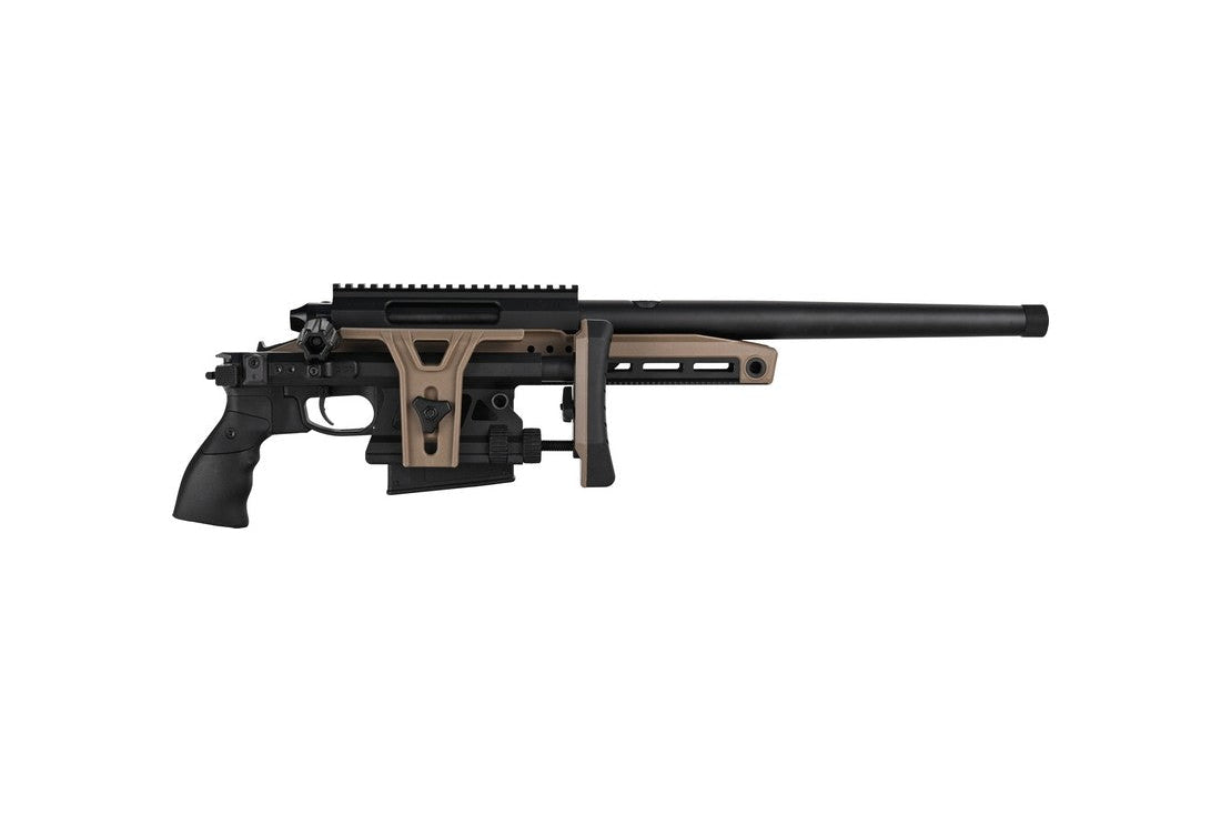 TAC-41-A2 Bolt Action Rifle, aluminium chassis & aluminium stock, FDE