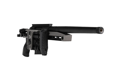 TAC-41-A2 Bolt Action Rifle, aluminium chassis & aluminium stock, Grey