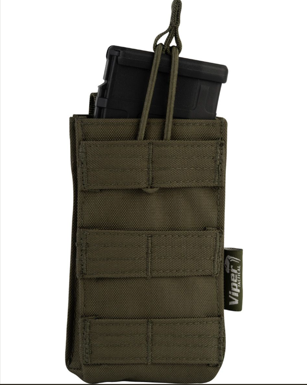 Quick Release Single Mag Pouch  Green