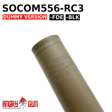 SOCOM556-RC3 Attrappe Schalldämpfer FDE (Version mit vollständiger Markierung)