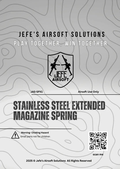 GBBP Extended Magazine Spring RED EDITION