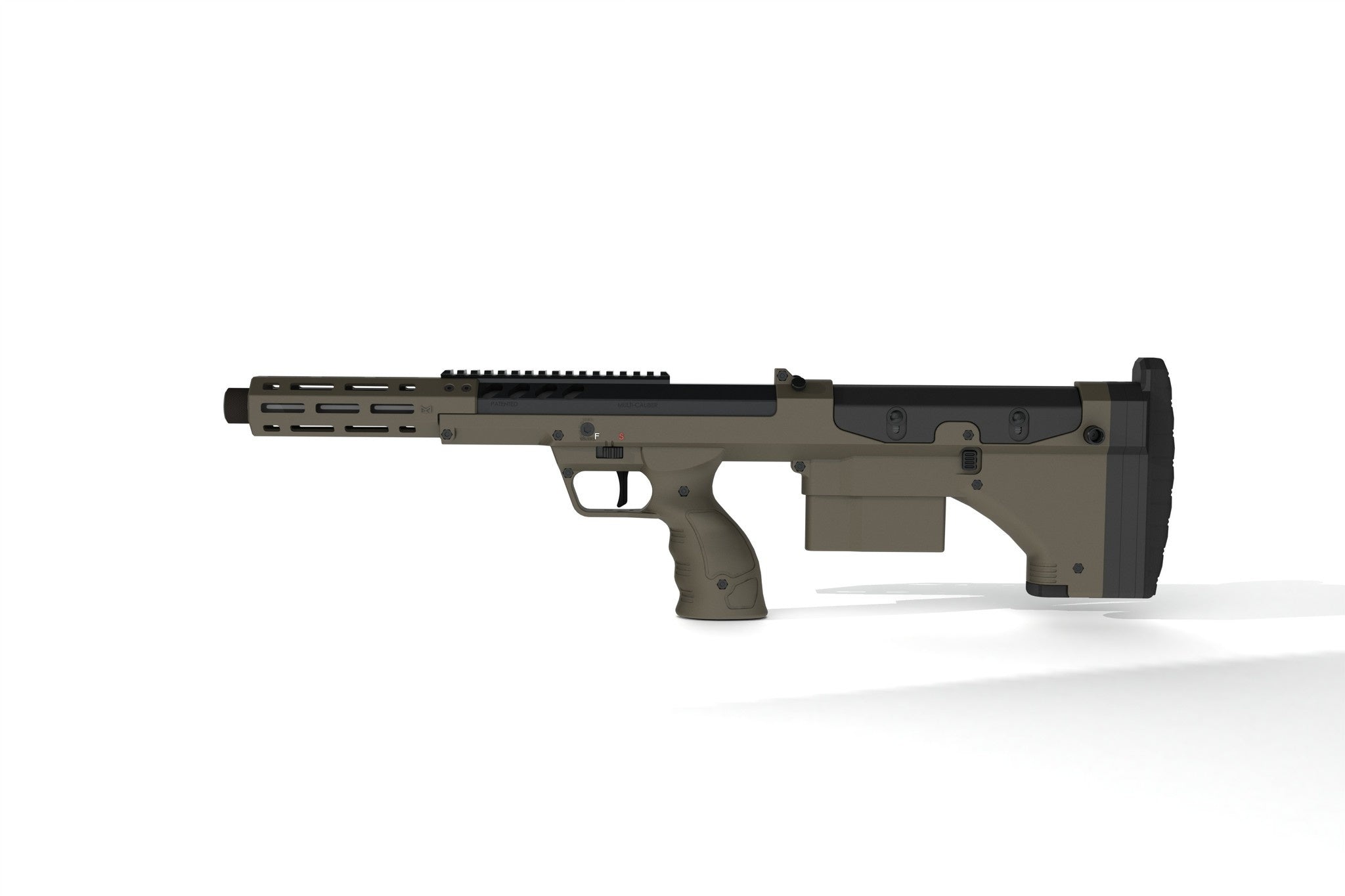 Desert Tech SRS A2/M2 Sport 16" Barrel - FDE - F MARK