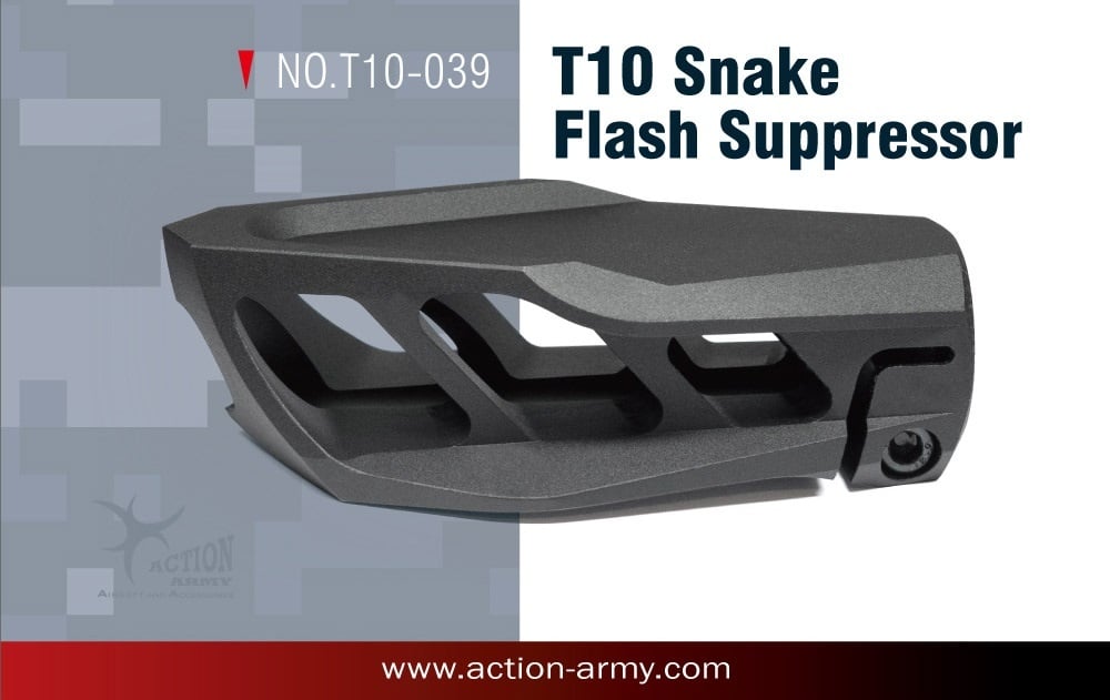 Snake Flash Hider (14MM CCW)