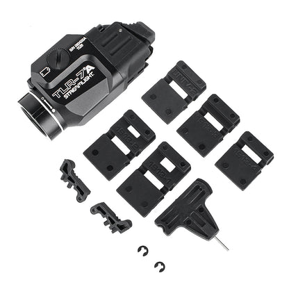 Lampe tactique T-7 A - Noir - Logo 