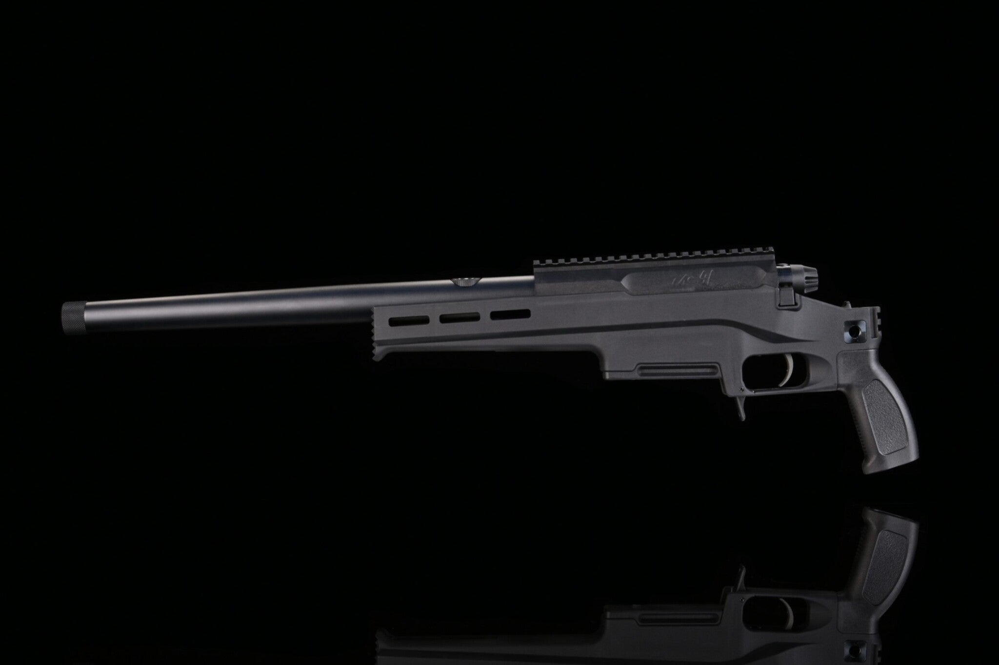 TAC-41L Bolt Action Rifle, Lite chassis, no stock, Sport version, Black