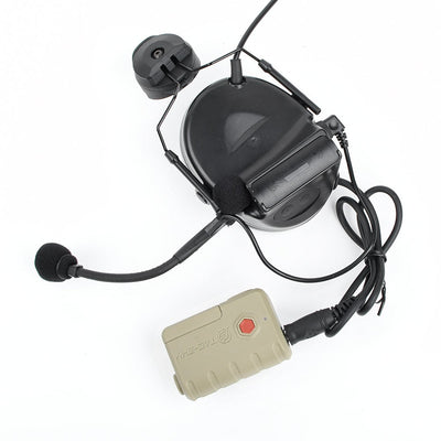 TAC-SKY Bluetooth PTT - Dark Earth