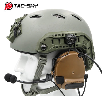 Support de rail pour casque ARC avec marquage COMTAC - Noir 