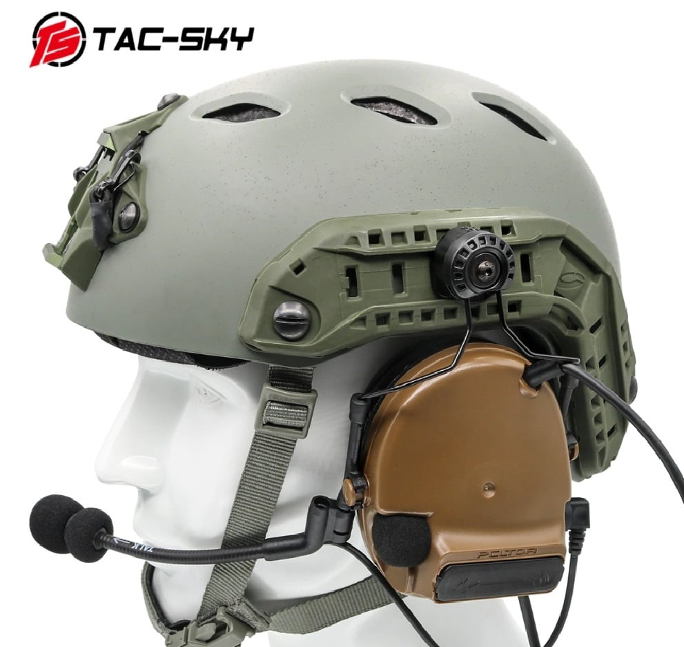 Support de rail pour casque ARC avec marquage COMTAC - FDE