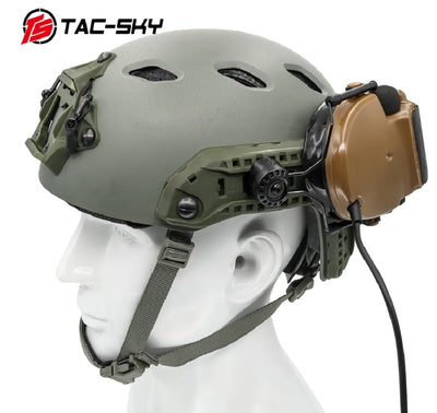 ARC Helmet Rail Mount COMTAC Mark - Black