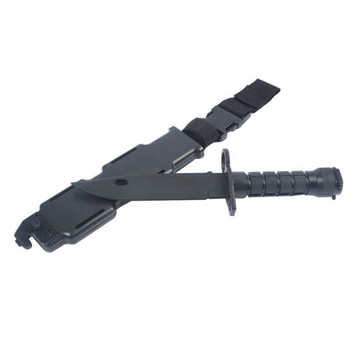 M9 Kunststoffmesser mit Scheide (OD/BK/DE)
